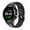 Black Leather, variant on NEXOVA Smartwatch TWS Earphones 2-in-1 Fitness Tracker 1.39-inch Multiple Sports Modes Pedometer Make/Answer Calls Message Notification IP67 Waterproof