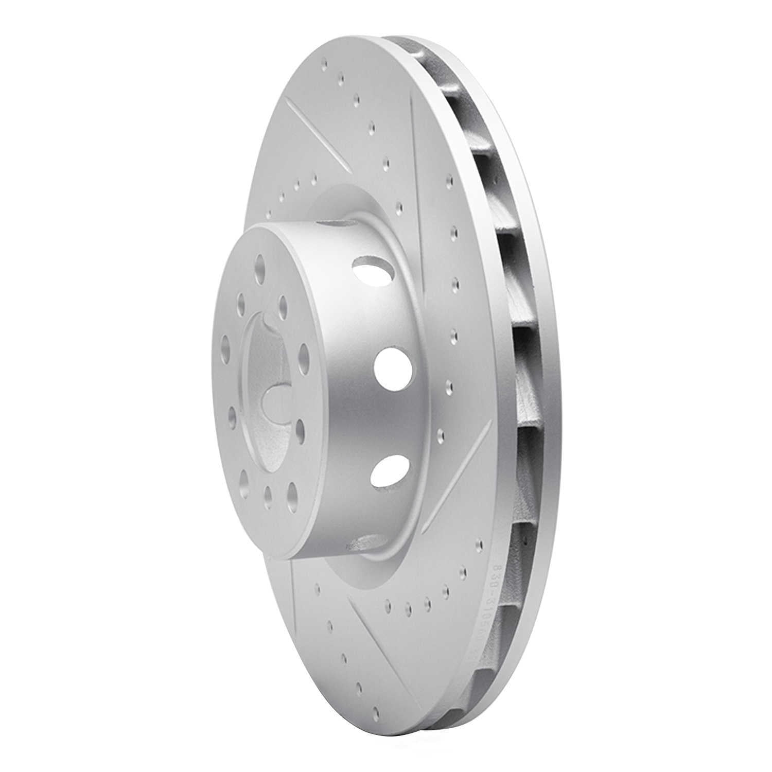 Dynamic Friction Company 830-31056D DFC Geoperformance Rotor - Drilled and Slotted