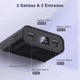 thumbnail image 2 of Power Bank Batería Portátil 20000mah 2.1a Carga Rápida 1hora Negro, 2 of 3