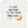 thumbnail image 4 of Inktastic I Love My Titi to the Moon and Back Boys or Girls Toddler T-Shirt, 4 of 5