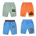 thumbnail image 3 of WOLLED Kids Boys Casual Shorts 2 Pack Toddler Cartoon Print Five Points Shorts for 1-9 Years, 3 of 8