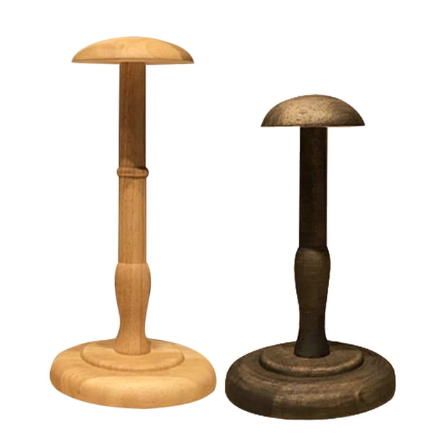 2 Piezas Vintage Sombrero Peluca Pantalla Soporte Almacenamiento Libre Estante Estante