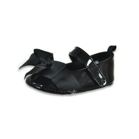 

Stepping Stones Baby Girls Maryjane Patent Shoes - black 3 - 6 months (Newborn)