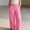Pink, variant on ITSAME Girls Pants, Straight Leg Loose Fit Elastic Waist Fashion Casual Thin Pants with Pockets White 10T