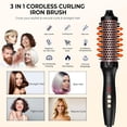 thumbnail image 6 of Atopskins Thermal Brush,1.5 in Curling Brush,lonic Curling Comb Ceramic Tourmaline Volumizer Fast Heating, 6 of 11