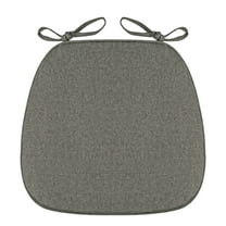 Steadline Breathable Linen Dining Chair Cushion With Non-Slip Base - Comfortable Sponge Seat Pad For Kitchen And Office Ergonomic Support With Silicone Grip