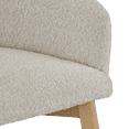 thumbnail image 4 of Bouclair Oatmeal Fabric and Wood Dining Chair, 4 of 7