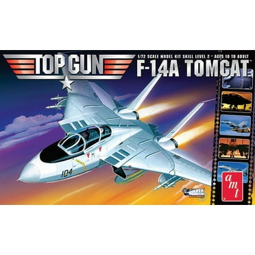 AMT 887 1:72 Silver Screen Machines - "Top Gun" F-14A Tomcat Fighter Jet  Kit