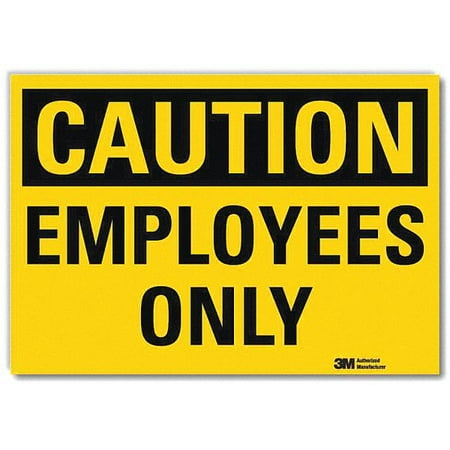 

Lyle Safety Sign 5inx7in Reflective Sheeting U4-1258-RD_7X5