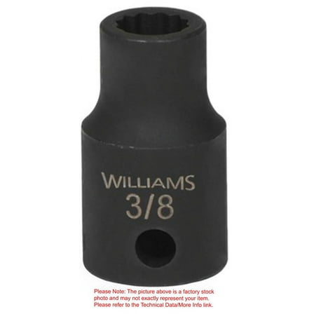 1/2" Drive, 9/16" SAE Socket, 6 Points, Standard 1/2" D,6Pt,9/16