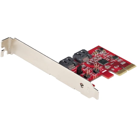UPC: 0065030893169 | Startech.com 2 Port Pcie Sata Expansion Card – 6gbps – Full/low Profile – Pci Express To Sata Adapter/controller – Asm1062r Sata Raid – Pcie To Sata Converter – Storage Controller – Sata 6gb/s – Low
