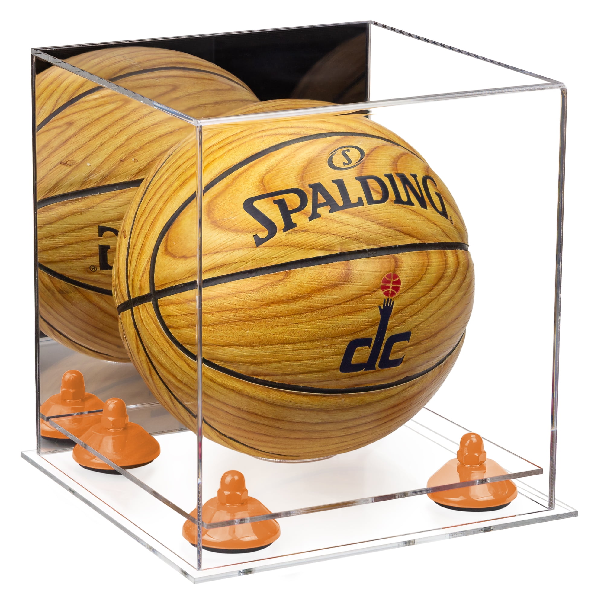 Acrylic Mini Miniature (not Full Size) Basketball Display Case with