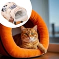 thumbnail image 4 of Cama cueva para mascotas, saco de dormir para mascotas, caseta suave para cachorros, accesorios para mascotas, semicerrada Estilo B, 4 of 4