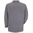 thumbnail image 3 of Red Kap Men's Long Sleeve Industrial Stripe Work Shirt, 3 of 4