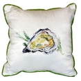 thumbnail image 2 of Betsy Drake Oyster Shell Small Indoor/ Outdoor Throw Pillow, 2 of 3