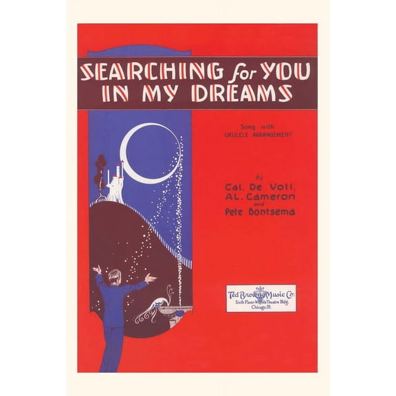 Pocket Sized - Found Image Press Journals: Vintage Journal Sheet Music for Searching for you in my Dreams (Paperback)