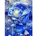 thumbnail image 1 of Cuadros Decorativos Kit de pintura de diamante de taladro redondo completo DIY 5D decoración del hogar de arte rosa (A6601) DQrwqpou Nuevos Originales, 1 of 9