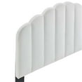 thumbnail image 3 of Pemberly Row Twin Modern Performance Velvet Headboard in White, 3 of 9