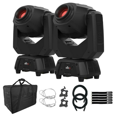 Chauvet DJ Intimidator Spot 60 ILS Compact 70W Moving Head Light 2-Pack with Bag Package