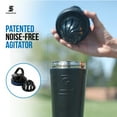 thumbnail image 3 of Ice Shaker Stainless Steel Protein Shaker Bottle, 26oz Navy, 3 of 8