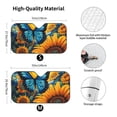 thumbnail image 3 of Bingfone Colorful Cloud Butterfly Sunflower Car Windshield Sun Shade Protector Keep Your Vehicle Cool Sun Shield Visor Cover Foldable for Car Truck SUV-Medium, 3 of 8