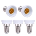 thumbnail image 2 of Lámpara 5 unids/pack E14 a E12 adaptador bombilla lámpara Base soporte convertidor enchufe Ndcxsfigh Nuevos Originales, 2 of 6