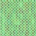 thumbnail image 1 of Ahgly Company Machine Washable Indoor Square Transitional Green Area Rugs, 5' Square, 1 of 7