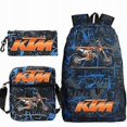 thumbnail image 1 of Ktm Cross School Set Backpack Bag Pencil Case, 1 of 5