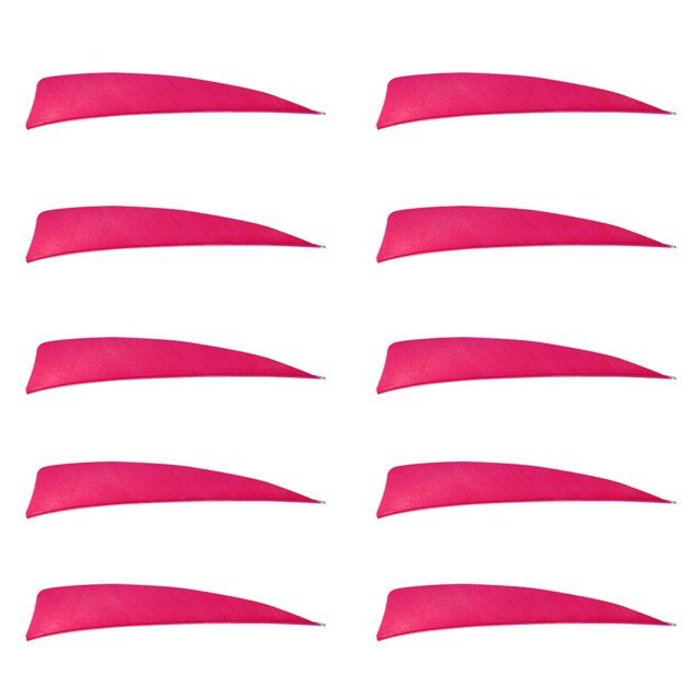 10 Piezas s de Tiro Ala Izquierda Objetivo Fletchings de s de Tiro Forma de Escudo Izquierdista rosado Macarena Tiro al arco