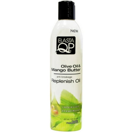 - Elasta QP Olive Oil & Mango Butter Anti-Breakage Growth Oil, 8 oz