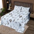 thumbnail image 2 of Erosebridal Teens Hippie Aztec Coverlet Set Twin, Western Rustic Bedding Set, Dreamcatcher Decor 2pcs, 2 of 5