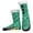 A-Green346, variant on WMNTST Womens Crew Socks With Grips Warm Printed Winter Slipper Socks Soft Cozy Fuzzy Lined Indoor Sock