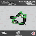 thumbnail image 3 of Kalair GFX Graphics Kit for Kawasaki KX60 (1984-2004) Evader Series, 3 of 5