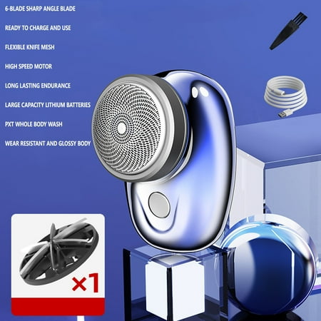 

2024 Upgraded Version Mini Shaver Easy to Wash All over the Body Men s Small Rechargeable Shaver Suitable for Family Home & Garden Car Travel Christmas Father s Day Mother s Day