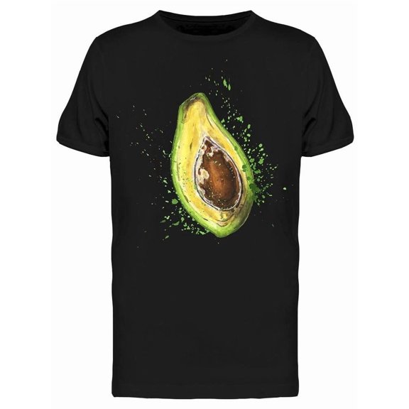 Avocado Splash Of Paint Tee Men's -Image by Shutterstock