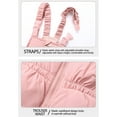 thumbnail image 6 of Odeerbi Toddler Boys Girls Ski Sui Waterproof Snowsuits Winter Down Jacket 2025 Fashion Solid Color Down Jackets Keep Thickening Warm Outdoor Coat Jumpsuit Set Pink 2-3 Years, 6 of 9