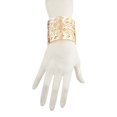 thumbnail image 4 of Lux Accessories Aztec Style Geo Cutout Bracelet Cuff Gold, 4 of 9