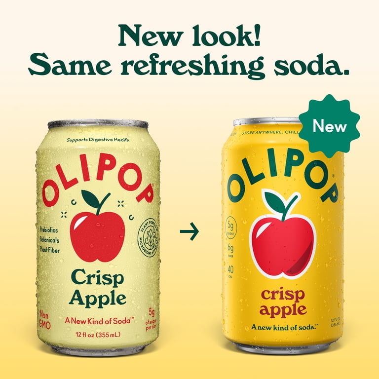 Olipop Prebiotic Soda, Beverages w/ Prebiotics, Botanicals & Plant