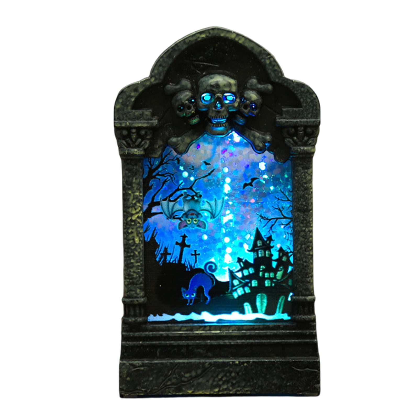 Trayknick Halloween Graveyard Ornaments Realistic Decorative Increase