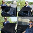 thumbnail image 2 of Protection Solaire Universelle Voiture Bébé - Pare-Soleil Protection UV Enfants 2 Pcs - Installation Rapide, 2 of 7