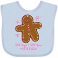 thumbnail image 3 of Inktastic Sugar & Spice Gingerbread Girls Baby Bib, 3 of 4