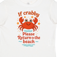 thumbnail image 4 of Inktastic Funny Crab Beach Vacation Boys or Girls Toddler T-Shirt, 4 of 5