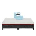 thumbnail image 1 of Colchón King SIze Roll Restonic + Box + Juego de Sábanas Trinity, 1 of 8