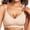 Beige, variant on Womens Seamless Bra Underwire Comfort Push Up Bras Wireless Bralette Full Coverage Sport Everyday Bra Extra Support Sports Bra Super Push up Bra Sports Bras for Women with Support Sports