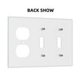 thumbnail image 2 of Cute Corgi Dog Switch Cover Decorative Wall Plate 3-Gang 2-Toggle 1-Duplex Standard Size, 2 of 5