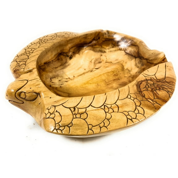 Unique Teak Root Turtle Bowl 12" X 12" X 3" - Centerpiece | #cin10