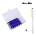 thumbnail image 2 of CCOCC 2026 New 40Pcs Heat Erase Pens,Heat Erasable Refill Pens Fabric Marking Pens Disappearing Quilting,Sewing,Dressmaking,Embroidery Craft Projects for Sewing,Quilting,Embroidery,Crafting,Diy Blue, 2 of 7
