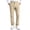Khaki, variant on TKKCS Mens Stretch Golf Pants Comfort Waist Flat Front Business Casual Slim Straight Fit Dress Pants with Pockets Khaki XL
