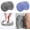 L-Blue Grey 2pcs, variant on Upgraded Silicone Massage Bath Mat, 11.71*9.84In Shower Back & Foot Scrubber Mat with Non-Slip Suction Cups, Wall Mounted Hands Free Foot Massager and Exfoliating Dead Skin Brush