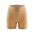 thumbnail image 3 of ZENJIAH Women's Postpartum Compression Shorts - High-Waisted Shapewear With 360° Tummy Support Panel Beige, 3 of 7